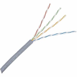 [QHR-CAT5E] Bobina  Qian 305mts /utp Cat5e / Interior/gris/ 24 Awg / Qian Qhr-cat5e