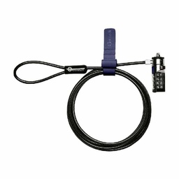 [QLL-001] Candado  Getttech Ql-001 Para Laptop De Combinacion T Kensington 1.2mts