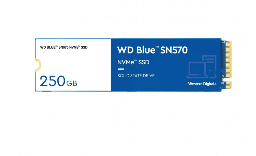 [WDS250G3B0C] Unidad                                                                                                                                                                                                                                                                                                                                           Ssd M.2 Western Digital Sn570 250gb Wds250g3b0c Blue Pcie