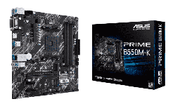 [dim-PRIME B550M-K-1] TARJETA MADRE ASUS PRIME B550M-K AMD RYZEN AM4 DVI-D/HDMI/D-SUB pue