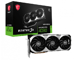 [dim-ventus-4080] Tarjeta    De Video MSI Nvidia Geforce RTX 4080 16gb Ventus 3x OC Gddr6x HDMI Pue