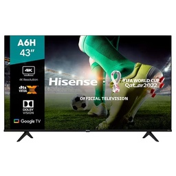 [43A6H] Television                                                                                                                                                                                                                                                                                                                                                                                                                                                                                                                                                                                                                                                                                                                                                                                                                                                                                                                                                                                                                                                                                     Hisense 43a6h 43" Smart Android Ultra Hd 4k 3840*2160 Wifi
