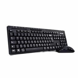 [7502266674634-V] Kit Vorago Km-104 Teclado Y Mouse Alambrico Multimedia Usb