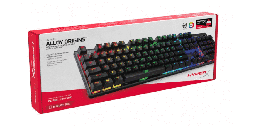 [Dim-HX-KB6RDX-LA-2] TECLADO MECANICO PARA GAMING HYPERX ALLOY ORIGINS RGB SWITCH RED HX-KB6RDX-LA
