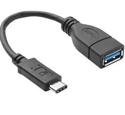 [ACCRBT3240] Cable USB V3.0 Tipo C - OTG BROBOTIX 053161, USB C, USB A, Negro