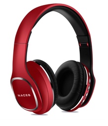 [BOCNCB640] Diadema Bluetooh Cetus Naceb Technology NA-0307R - Rojo, Bluetooth