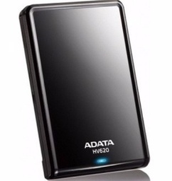[DDUDAT450] Disco Duro Externo ADATA AHV620S-1TU3-CBK - 1 TB, USB 3.2 Gen1, compatible con USB 2.0, 2.5 pulgadas, Negro