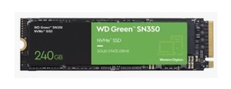 [DDUWSD1680] SSD Western Digital Green WDS240G2G0C SN350 NVMe - 240GB, PCI Express 3.0, M.2