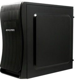 [GABEVO420] Gabinete EVOTEC EV-1014 - Mini ATX, Gabinete, ATX, Negro