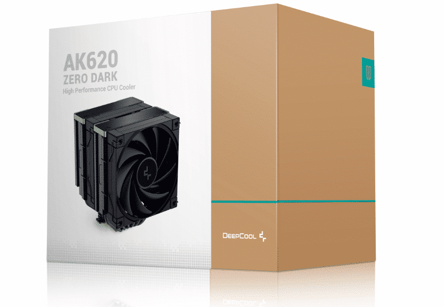 Disipador                Cpu Deepcool Ak620 Zero Dark, 120mm, 500 – 1850rpm, Negro