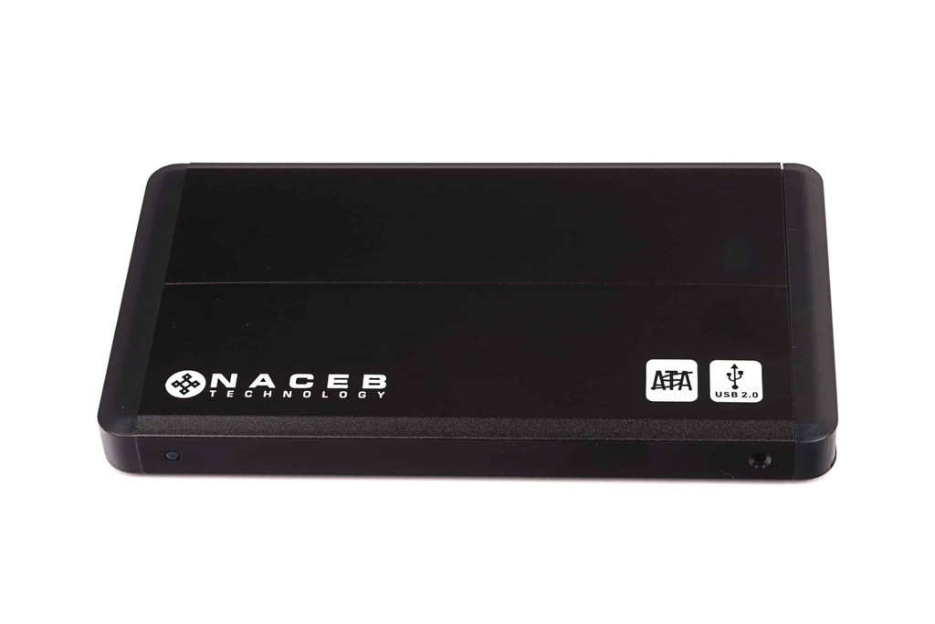 Gabinete                                                                                                                                                                                                                                                                                                                                                                                                                                                                          Para Disco Duro Naceb Technology Na-280 - 1 Tb, Usb 2.0, 2.5 Pulgadas, Negro