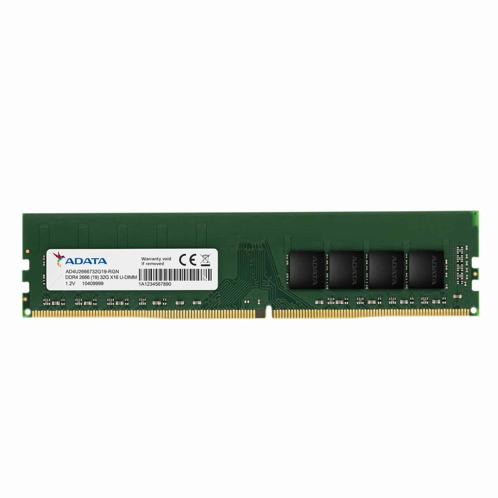Memoria                                                                                                                                                                                                    Ram Adata Ad4u266616g19-sgn - 16 Gb, Ddr4, 2666 Mhz, Udimm