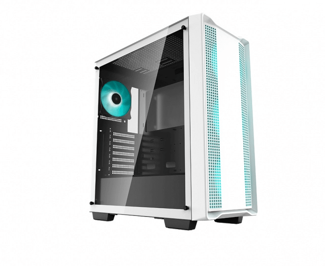 Gabinete Deepcool Con Ventana Cc560 Led Atx USB 2.0/3.0 4 Ventiladores Blanco