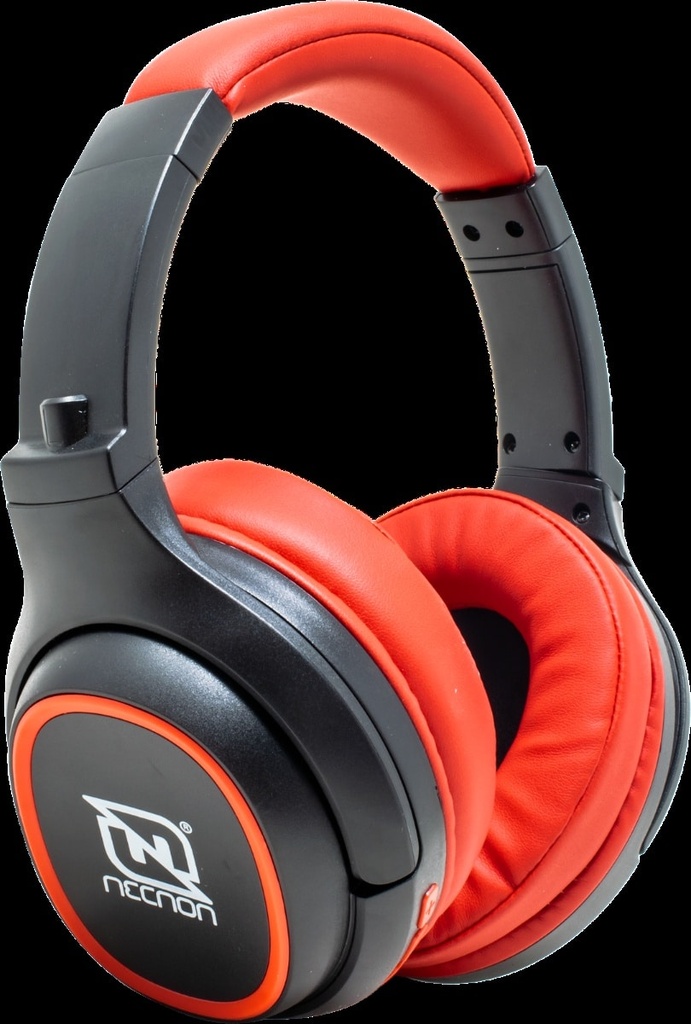 AUDIFONOS NECNON BLUETOOTH NBH-02 MANOS LIBRES TYPE C ROJO NBAB0202TC