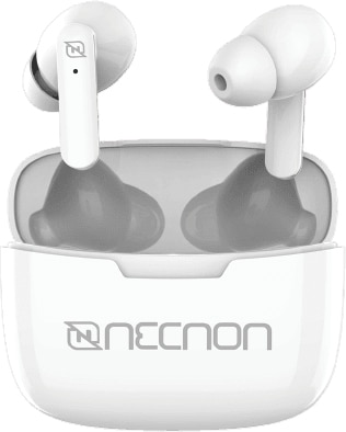 Audifonos                                                                                Necnon Bluetooth 5.0 True Wireless Indicador Led Blanco(nbab031200)