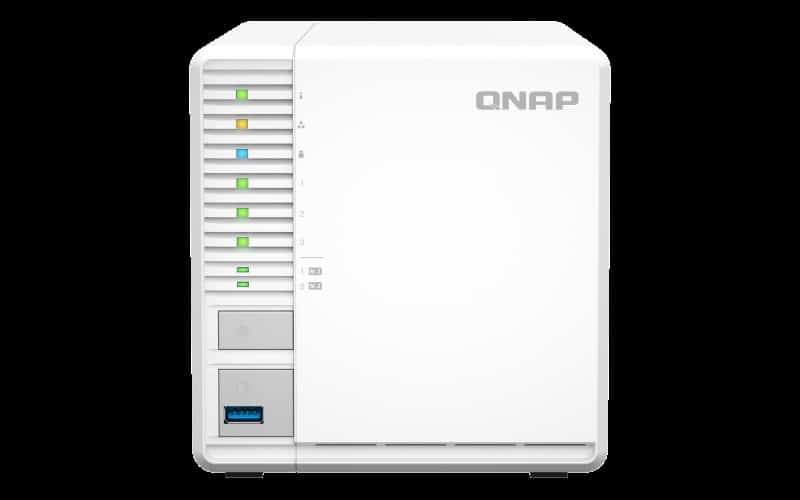 QNAP-NAS ALTO RENDIMIENTO 3 BAHIAS INTELCELERON 4NUCLEOS(TS-364-4G-US)