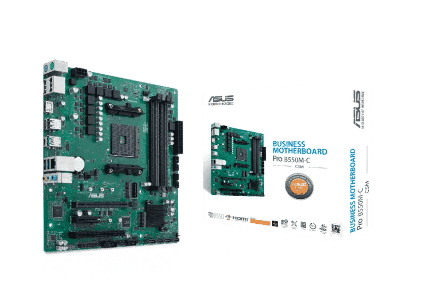 Tarjeta     Madre ASUS Micro Atx Pro B550m-c/csm, S-am4, AMD B550, Hdmi, 128gb DDR4 Oldschool