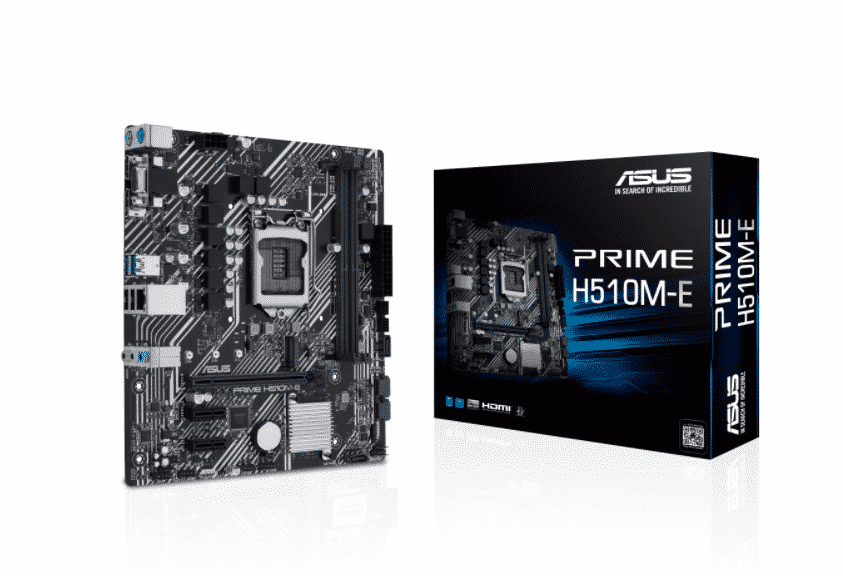 Tarjeta           Madre ASUS Micro-atx Prime H510m-e, S-1200, Intel H510, Hdmi, 64gb DDR4 Para Intel