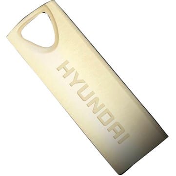 Memoria                                                                                                                                                                                                    Usb Hyundai U2bk/16gag - Oro, 16 Gb, Usb 2.0