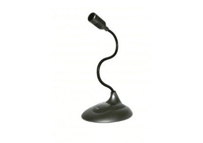 Micrófono Perfect Choice, 100 – 16000 Hz, Alámbrico, 2,16 M, 30 Cm, Negro