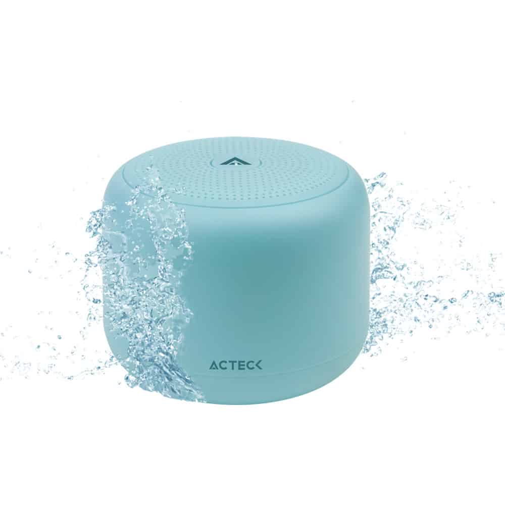 Bocina Acteck Glee Tiny Ap410 Bt5.0 Ipx7 Tipo-c 8hrs Azul Ac-935067