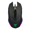 Mouse    Gamer Lieutenant Negro: Dpi 200-8000 + 7 Botones Programables + Luz RGB Chroma