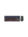 Kit  T-dagger Advance Force Tgk313 – Tgm206 (t-tgs005-rd) Gaming Con Switch Red Y Led-rgb