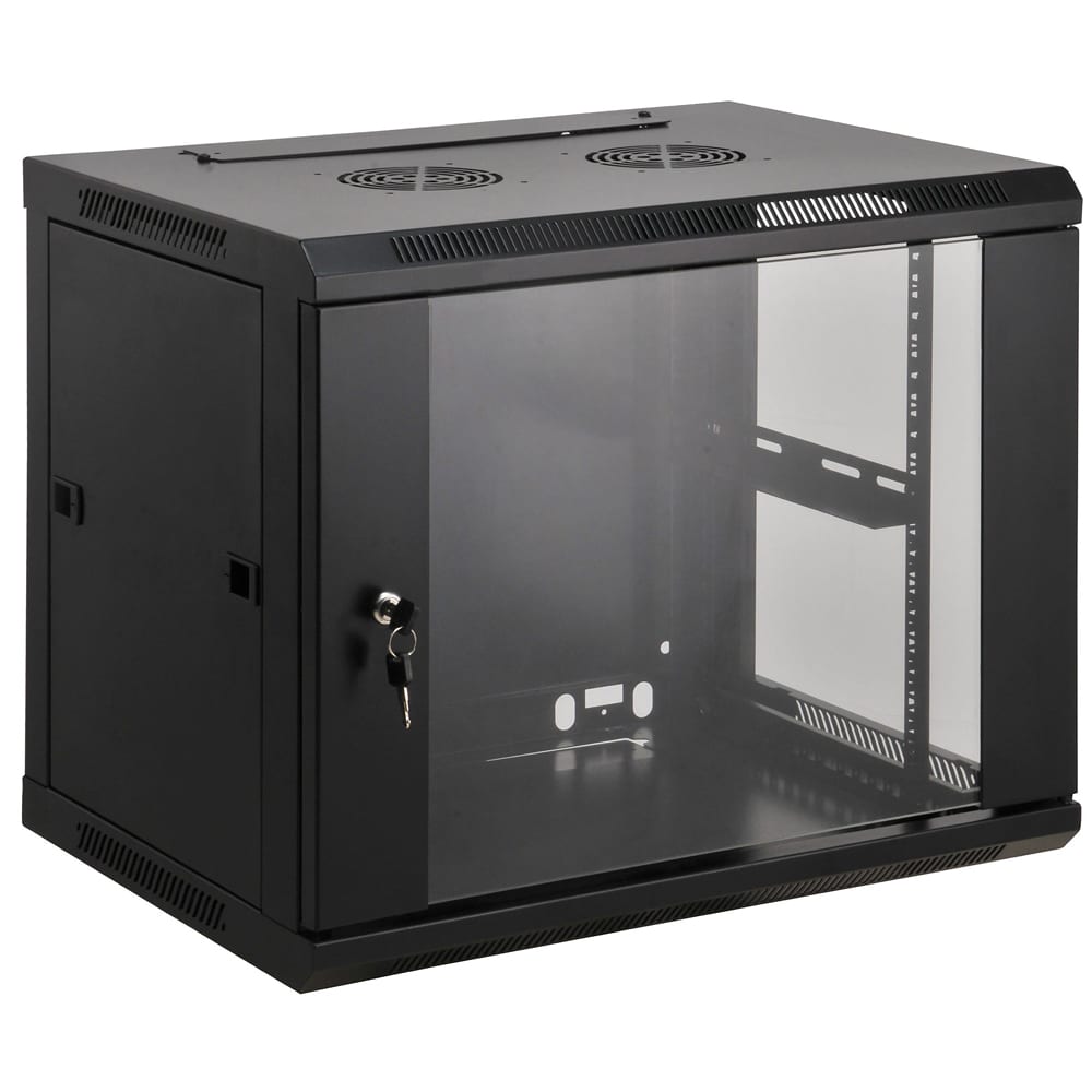 Gabinete         Intellinet De 19 P/pared 9u 600*450 Cm Negro 711814