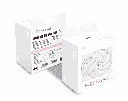 Ventilador  In Win Sirius Pure Asp120 Led RGB 120mm 500 - 1800rpm Blanco  3 Piezas