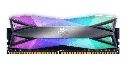 Memoria   DDR4 ADATA XPG D60 RGB 8gb Titanio 3600mhz (ax4u36008g18i-st60)