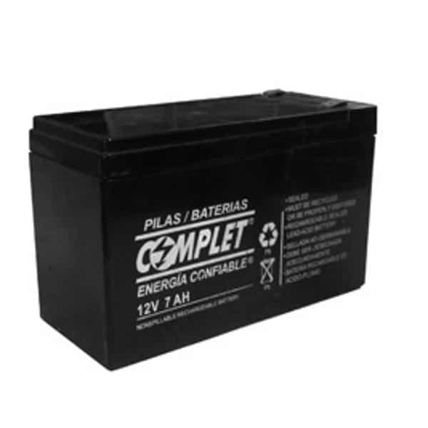 Baterias                                                                                                                                                                                                                                                                                                                Complet 12v 7 Ah  De  Reemplazo Libre De Mant. (cei-1-006)