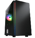 Gabinete Cougar Purity Negro RGB Matx