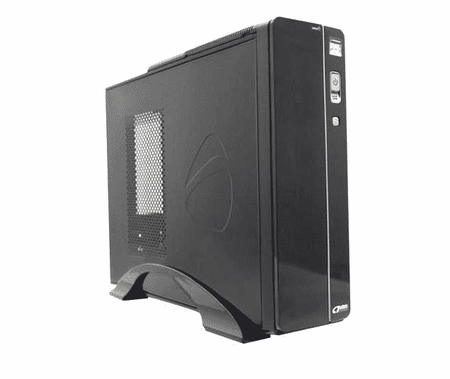Gabinete  Acteck Slim Bern Td-510 Micro Atx 500w 24 Pin Negro Gapc-301