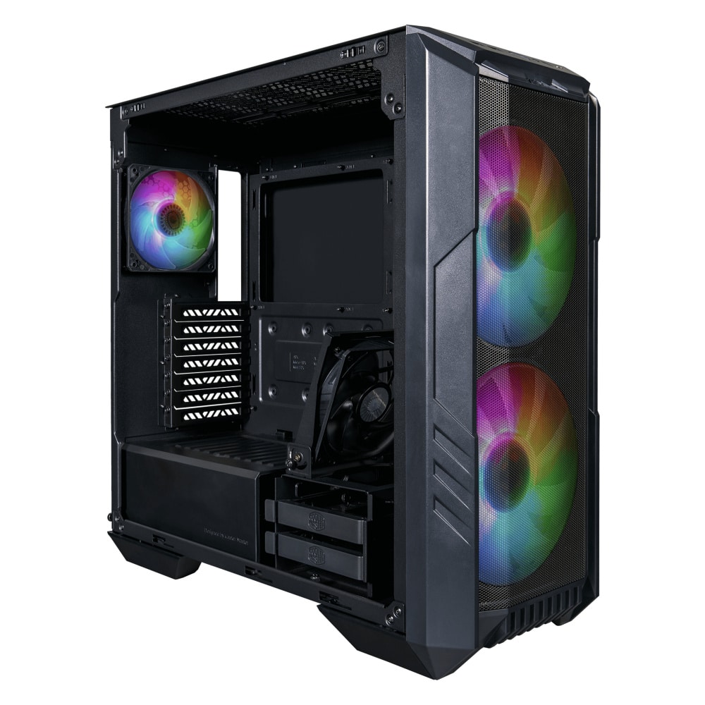 Gabinete  Cooler Master Mid Tower Master Box H500-kgnn-s00 Negro