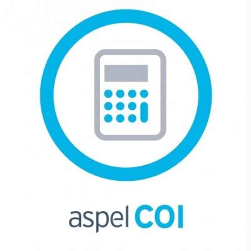 Aspel                                                                                                                                                                                                                                Coi 10.0-sistema Contabilidad Integral 2 Usr Adicionales(coil2n)