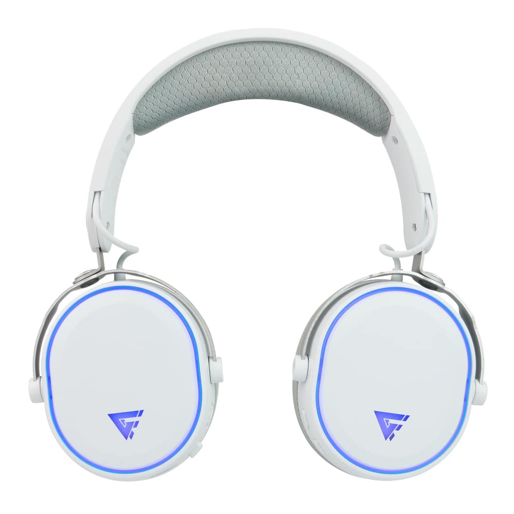 Game           Factor Audífonos Gamer Hsb600 7.1, Inalámbrico, Bluetooth/3.5mm, Blanco