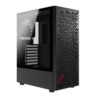 Gabinete         XPG Valor Air Con Ventana, Midi-tower, Atx/mini-itx/micro-atx, USB 3.2, Sin Fuente, 4 Ventiladores Valorairmt-bkcww