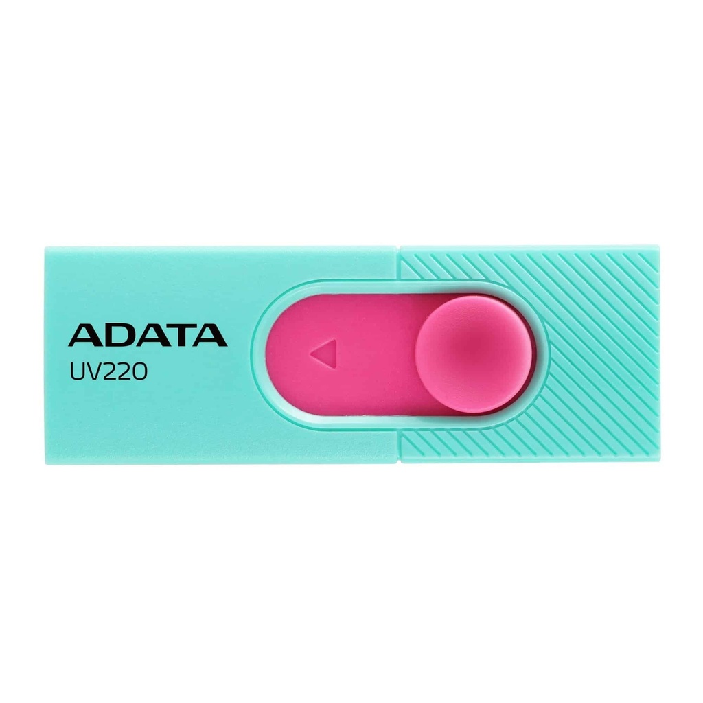 Memoria                                                                                                                                                                                                      Usb Adata Auv220-32g-rgnpk - Turquesa/rosa, 32 Gb, Usb 2.0