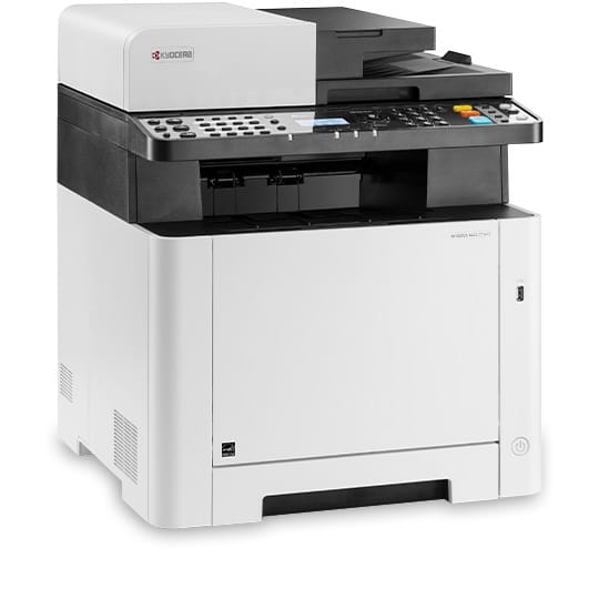 Impresora                                                                                                                                                        Multifuncional A Color Kyocera - 1200 X 1200 Dpi, 22 Ppm, 550 Hojas