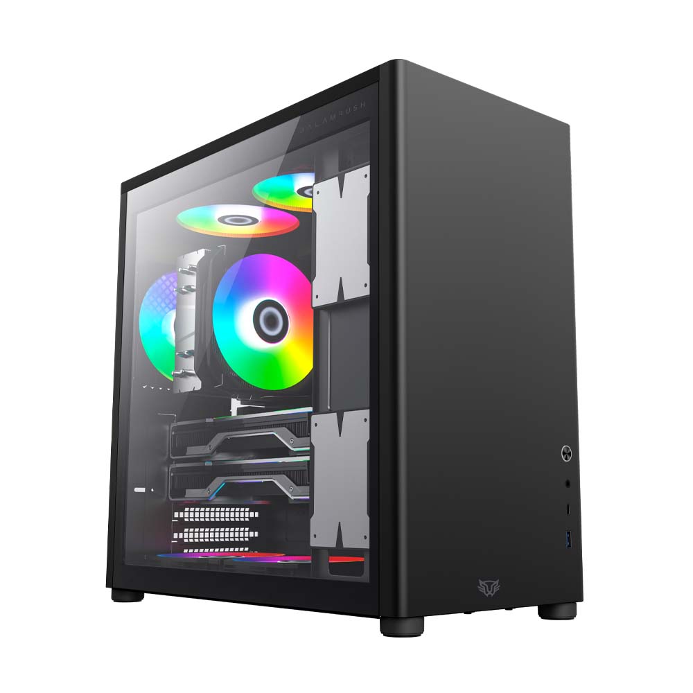 Gabinete                                                                                                                                                                                                                                      Gamer Media Torre Atx Eris Jet Gm985 Legend Series -