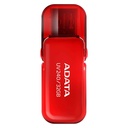 Memoria                                                                                                                                                                                                              Usb 2.0 De 32gb Adata Uv240 - Rojo, 32 Gb, Usb 2.0