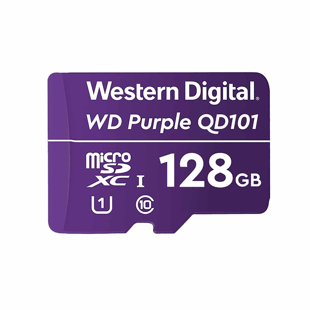 Memoria                                                                                                                                                                                            Micro Sd Western Digital Wdd128g1p0c - 128 Gb, Morado, Clase 10