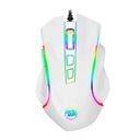 Mouse                                                                                                                                                                                 Redragon Griffin White - Juego, 7200 Dpi, Blanco