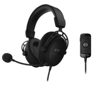HEADSET GAMING HYPERX CLOUD ALPHA S 7.1 3.5MM BLACKOUT HX-HSCAS-BK/WW