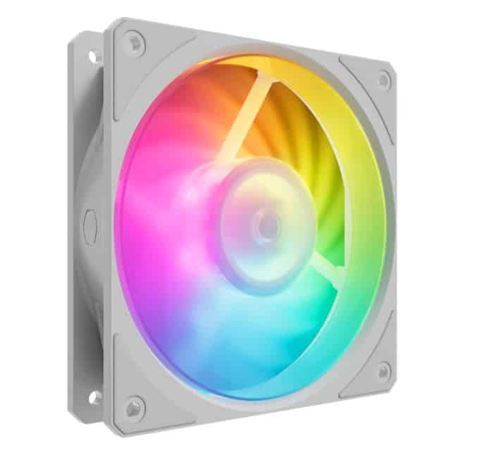 Ventilador Cooler Master Mobius120p Argb White Mfz-m2dw-24np2-r1