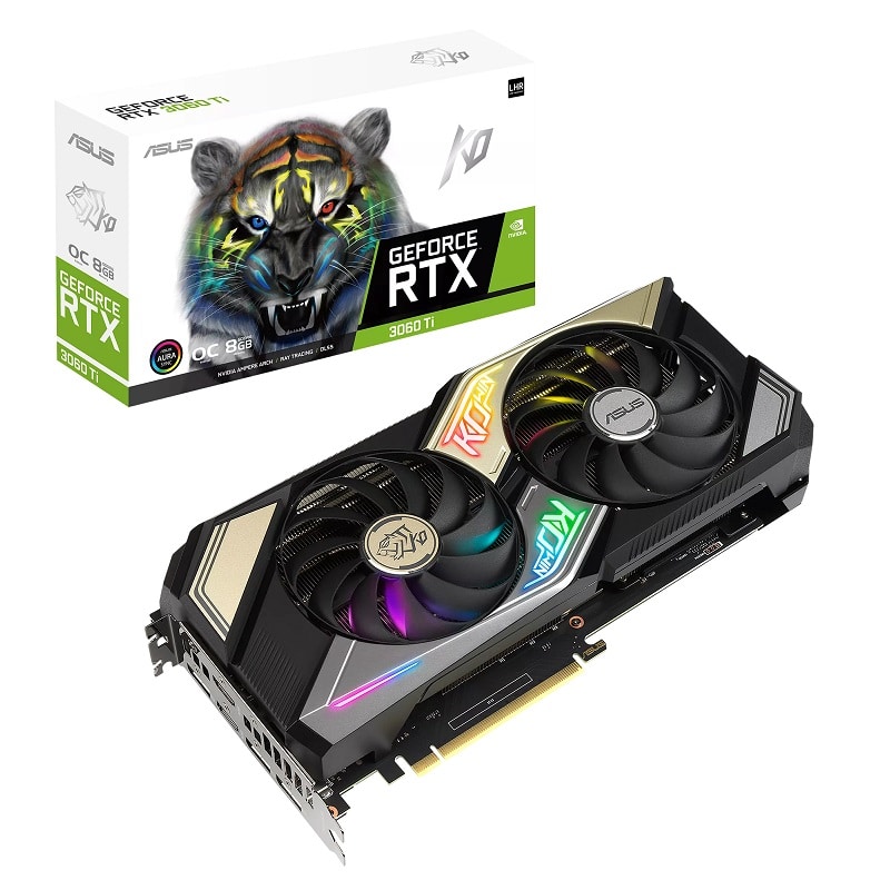Tarjeta                                                                                                                                                                                                                                                                                                                                                                                                                                                                                                                                                                                                                                                                                                                                                                                                                                                                                    De Video Asus Ko-rtx3060ti-o8g-v2-gaming 8gb Gdrr6/lhr/dp