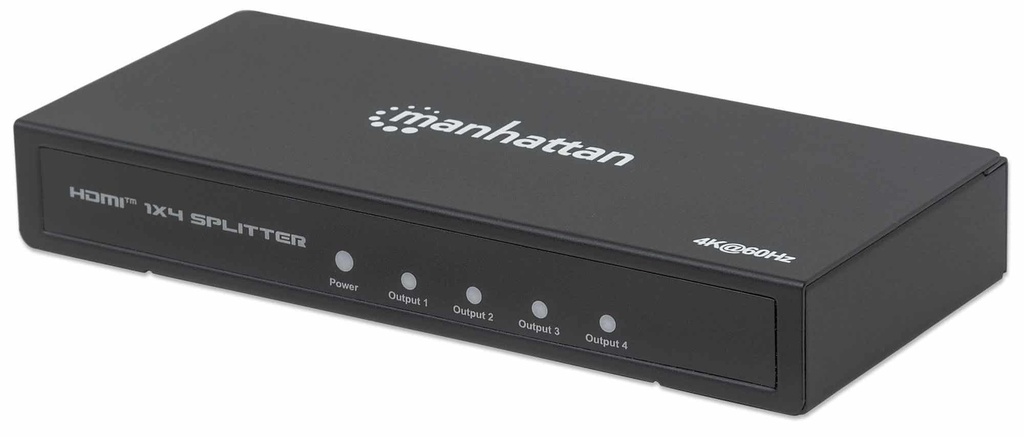 207805                                                                                                                                                                                                                                                                                                                                                                                                                                           Video Splitter Hdmi 4k De 4 Puertos - Replica Una Señal De Audio/video Digital De Ultra Alta Definición (uhd), Para Hasta Cuatro Pantallas.