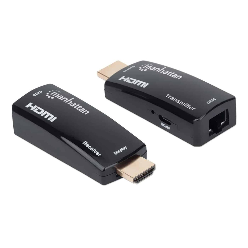 207539                                                                                                                                                                                                                                                                                                                                                                                                                                              Kit Extensor Compacto De Hdmi Sobre Ethernet. Extiende Una Señal Hdmi Hasta 60 M Usando Un Cable Ethernet Cat6 -