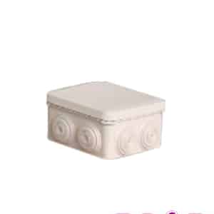 Caja                                                                                                                                                                                                                                                                                                                                                                                                                                           Plástica 100x100x50 Sello De Goma Ip55 Enson Ens-pcb1010 - Beige