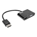 Adaptador                                                                                                                                                                                                                                                                                                                                                                                                                    Displayport  Tripp-lite  P136-06n-hv-v2 - Displayport, Vga/hdm, Negro